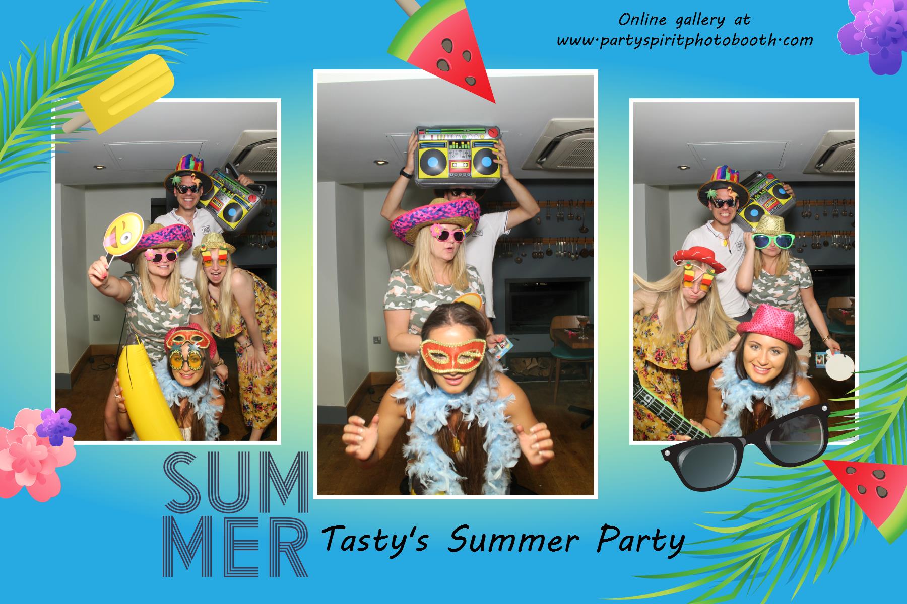 Tasty's Summer party | View more photos from the event at gallery.partyspiritphotobooth.com/u/PartySpiritPhotoBooth/Tastys-Summer-party
